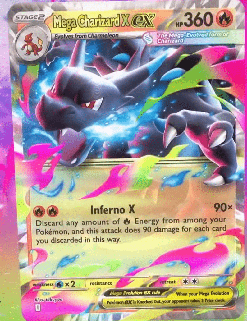 Mega Charizard ex worlds 2025 inferno x